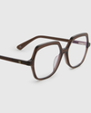 Andrea Dark Brown Leesbrillen