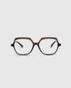 Andrea Dark Brown Leesbrillen