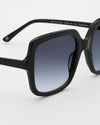 Elara Shiny Black Zonnebrillen