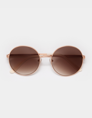 Grace Rose Gold Gradient Brown Zonnebrillen