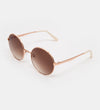 Grace Rose Gold Gradient Brown Zonnebrillen