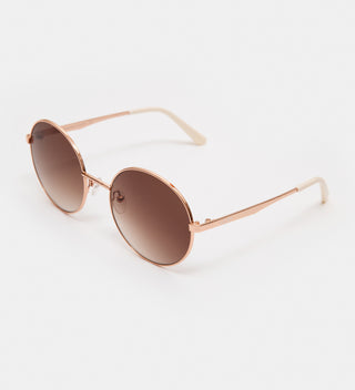 Grace Rose Gold Gradient Brown Zonnebrillen