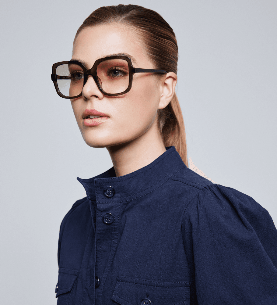 Elara Dark Brown Tinted Readers