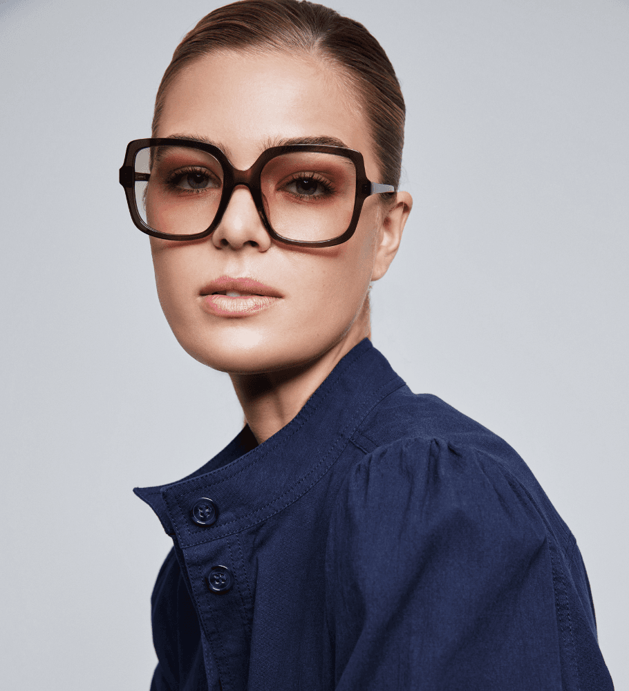 Elara Dark Brown Tinted Readers