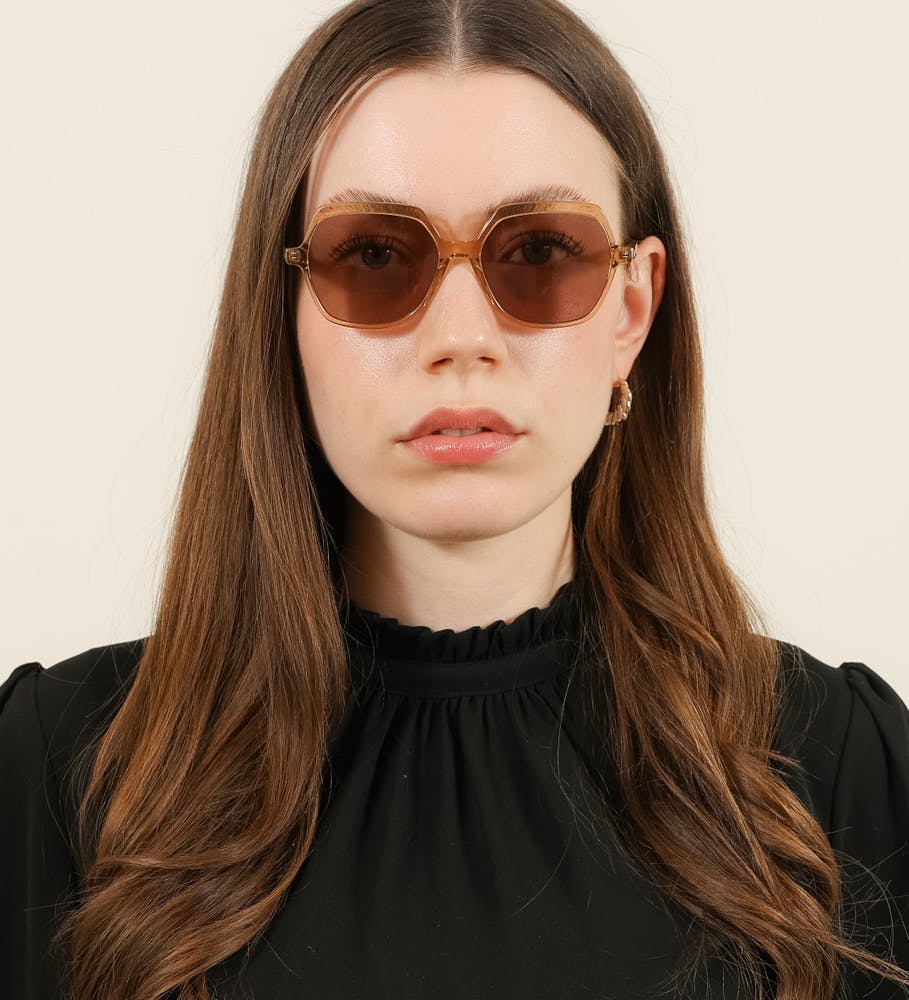 Andrea Caramel Sunglasses