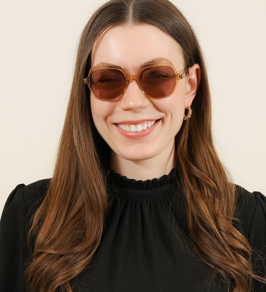 Andrea Caramel Sunglasses