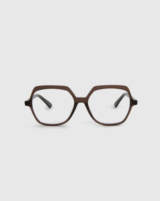 Andrea Dark Brown Leesbrillen