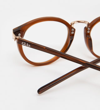 Ann Light Brown Leesbrillen
