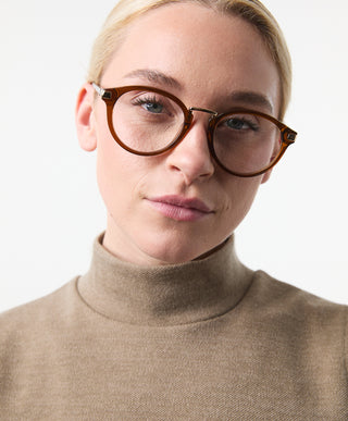 Ann Light Brown Leesbrillen