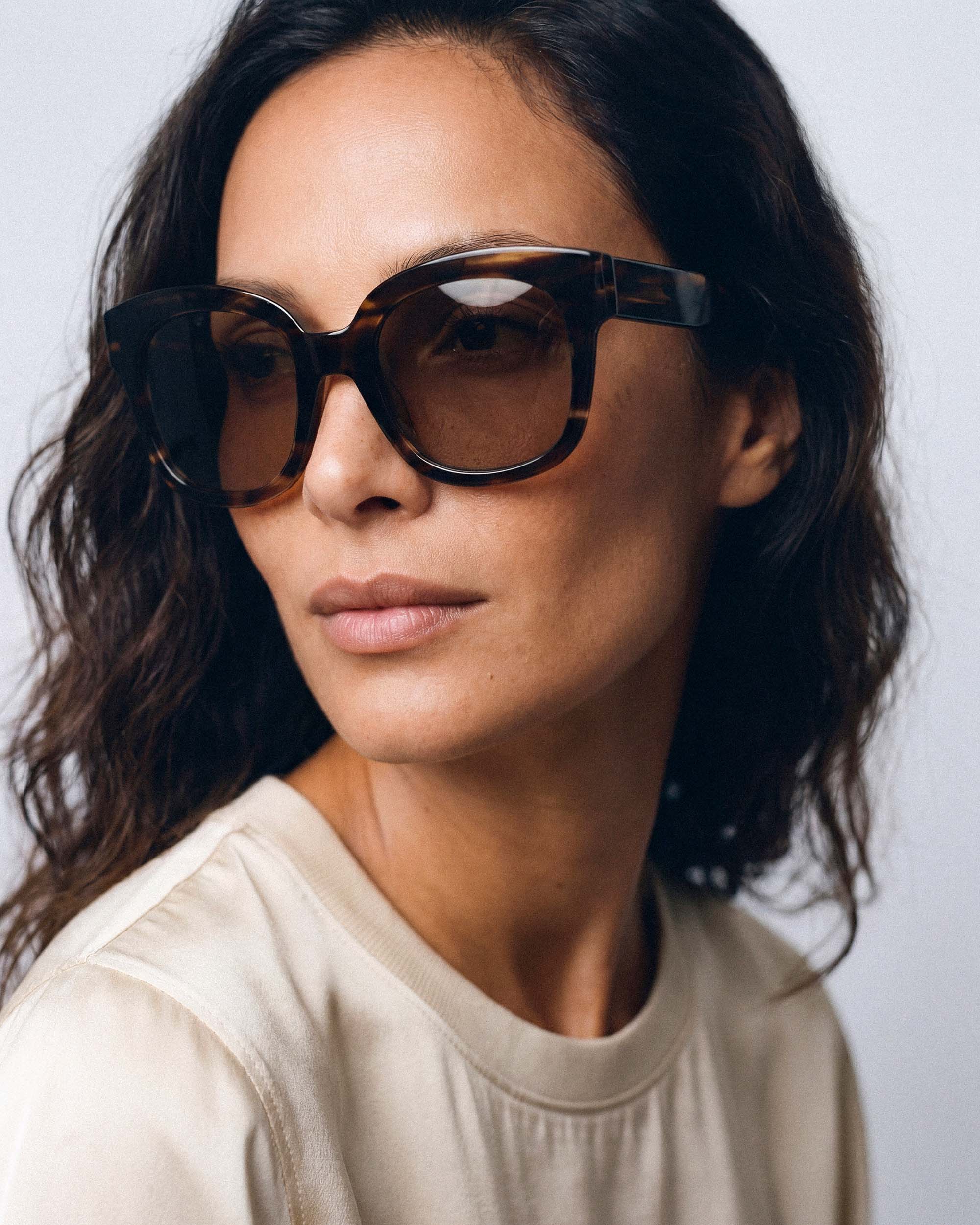 Chloe Dark Brown Sunglasses