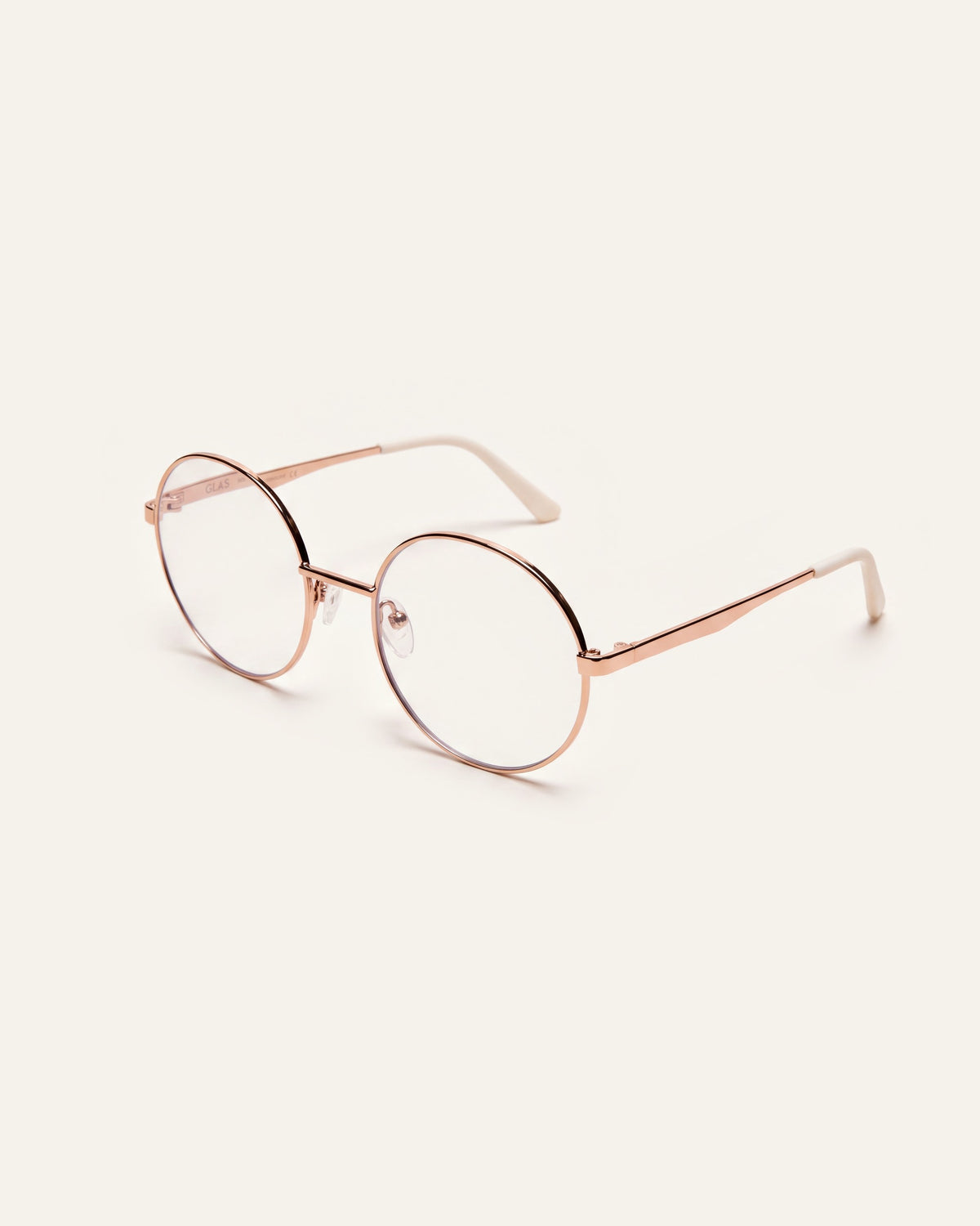 Grace Rose Gold Blue Light, three quarter
