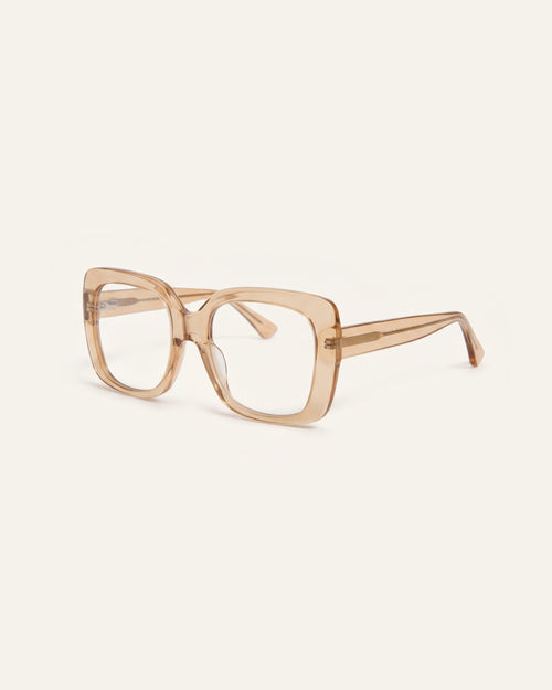 Mio Caramel Readers, three quarter