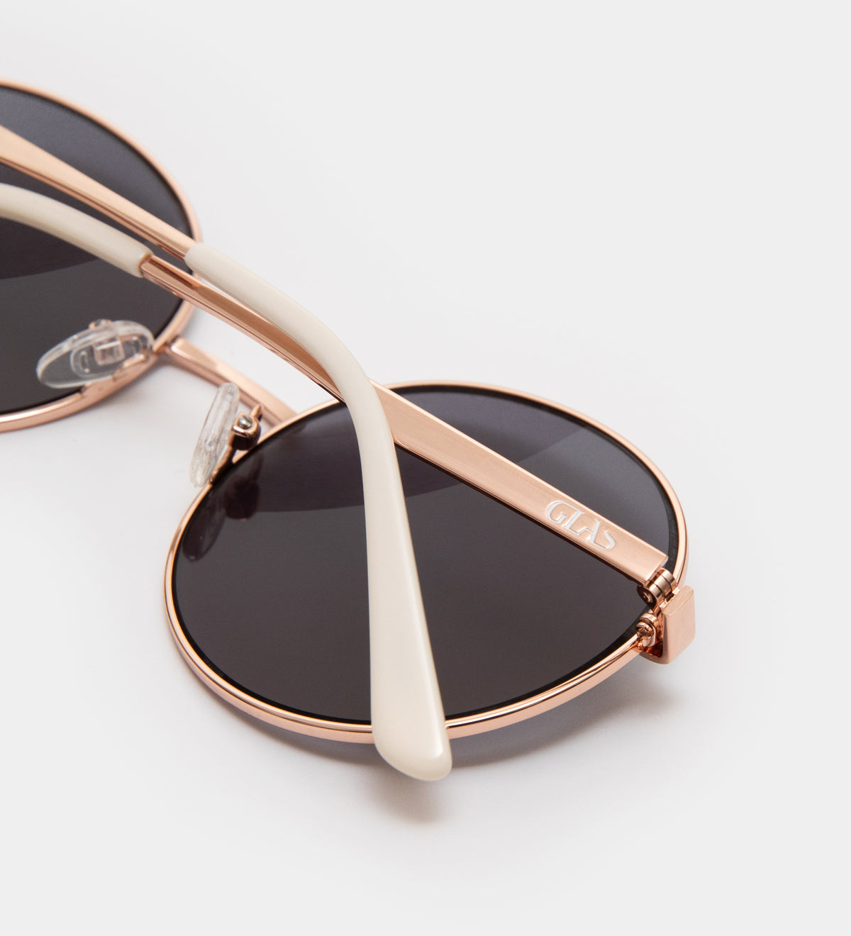 Grace Rose Gold Deep Smoke Progressive Sunglasses