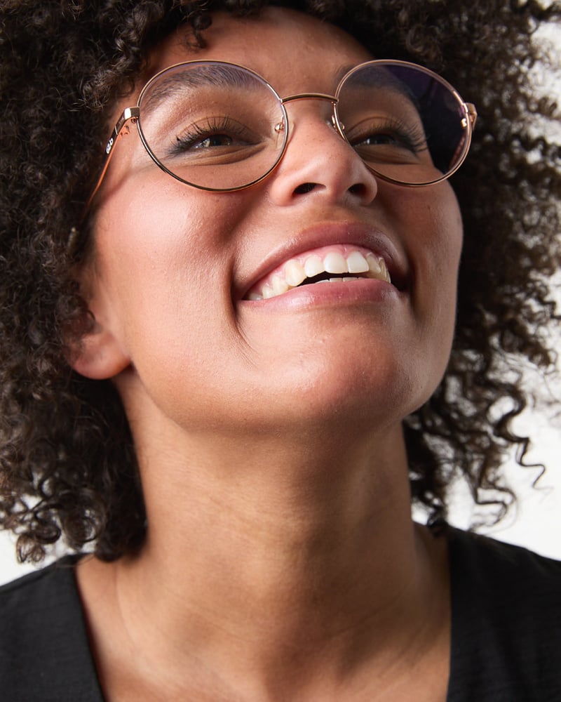 Grace Rose Gold Readers