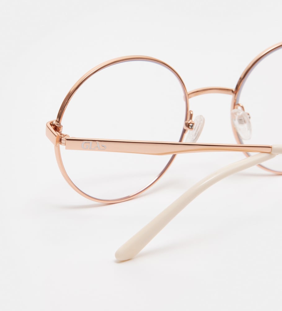 Grace Rose Gold Readers