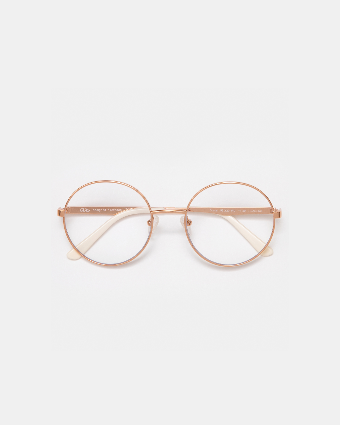 Grace Rose Gold Readers