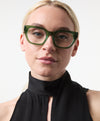 Kiara Forest Green Leesbrillen