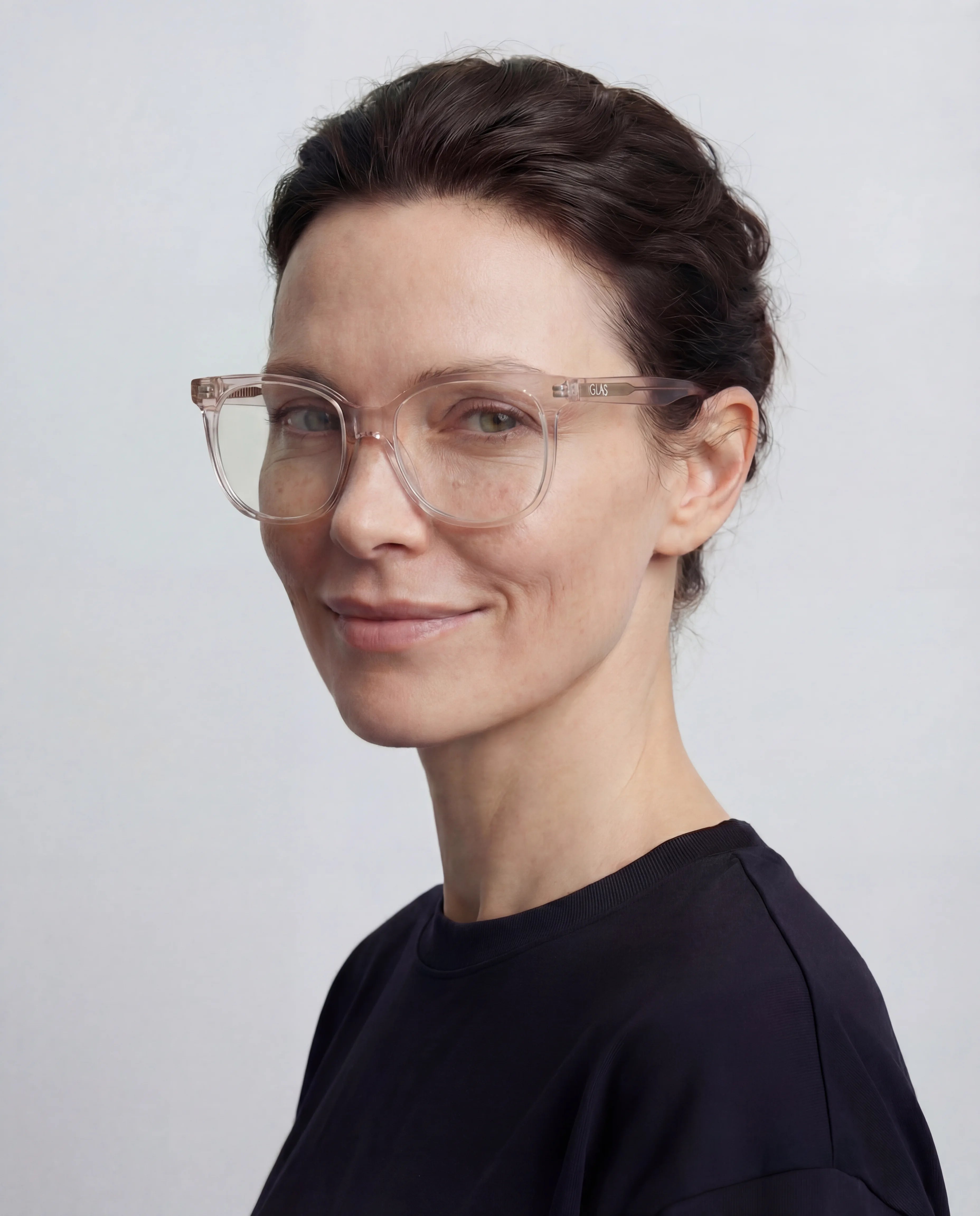 Maya Rose Quartz Blue Light