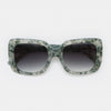 Mio Green Marble Sunglasses