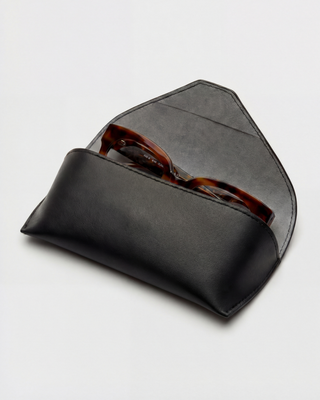 Vegan Leather Envelope Case Black